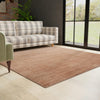 Bloomsbury Elegance Collection Area Rug -  Kensington (Brown) Square Brown  lifestyle 46