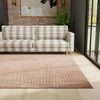 Bloomsbury Elegance Collection Area Rug -  Kensington (Brown) Square Brown  lifestyle 47