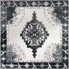 Heritage Elegance Collection Area Rug -  Winterthur (Black and White) Square Black and White  lifestyle 18