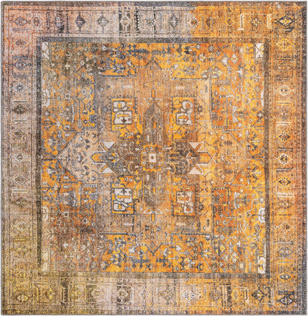 Heritage Elegance Collection Area Rug -  Windsor (Yellow)