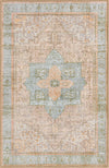 Heritage Elegance Collection Area Rug -  Windsor (Light Brown) Rectangle Light Brown Main