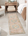 Heritage Elegance Collection Area Rug -  Windsor (Light Brown) Runner Light Brown  lifestyle 21