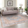 Heritage Elegance Collection Area Rug -  Windsor (Light Brown) Square Light Brown  lifestyle 75