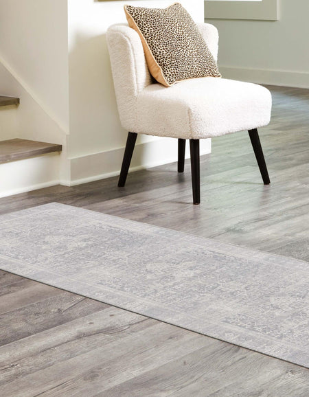 Heritage Elegance Collection Area Rug -  Windsor (Gray)