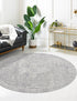 Heritage Elegance Collection Area Rug -  Windsor (Gray)