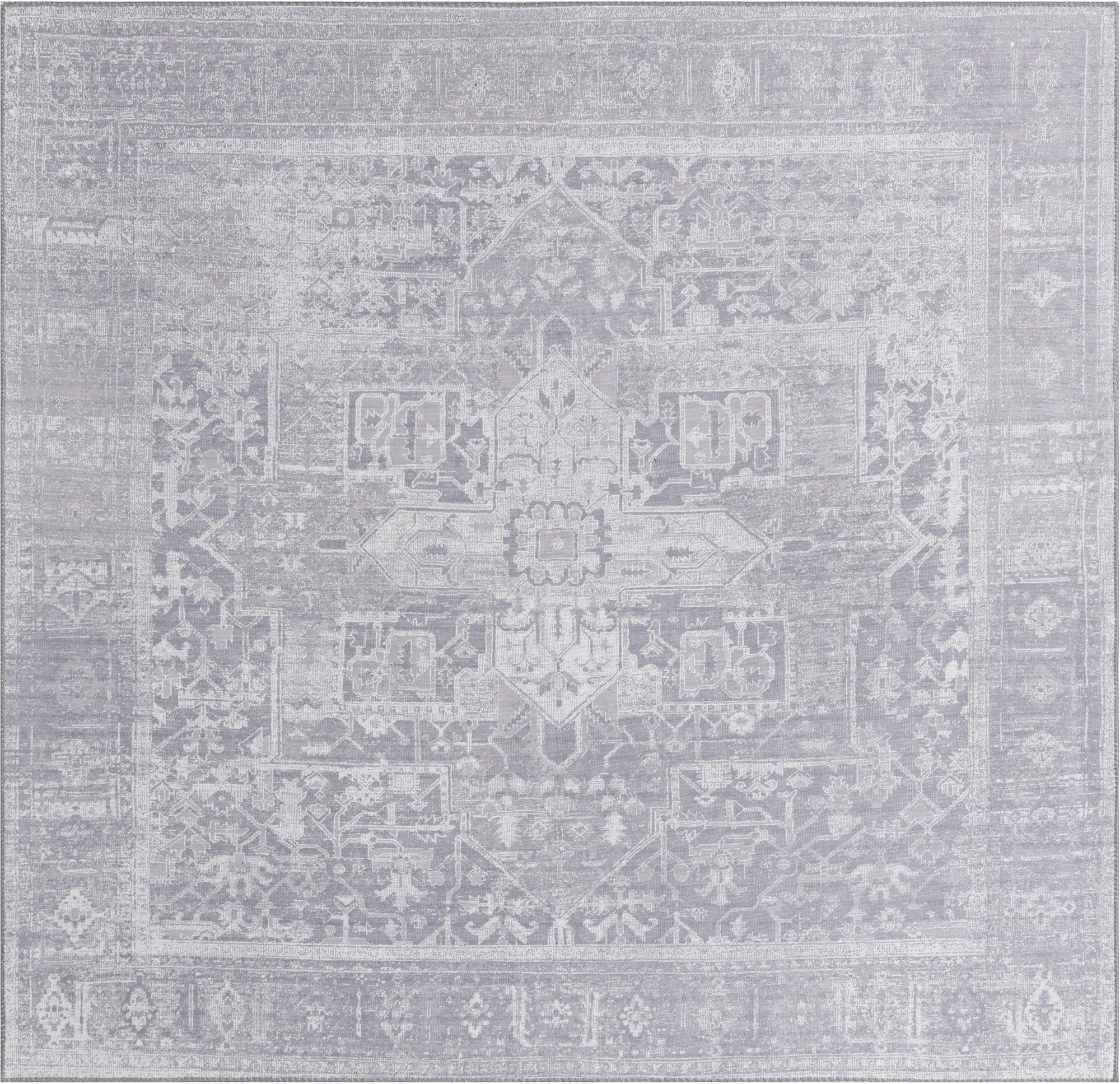 Heritage Elegance Collection Area Rug -  Windsor (Gray)