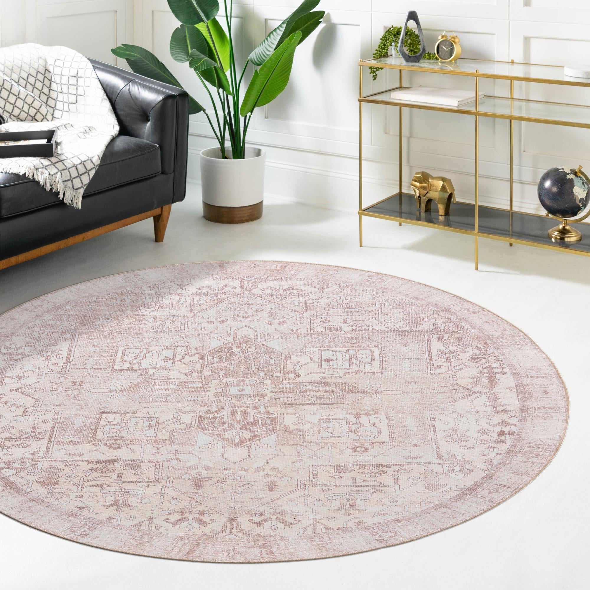 Heritage Elegance Collection Area Rug -  Windsor (Beige)