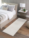 Bloomsbury Elegance Collection Area Rug -  Notting Runner Ivory  lifestyle 36