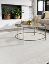 Bloomsbury Elegance Collection Area Rug -  Notting Square Ivory  lifestyle 50