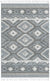 Sahara Chic Collection Area Rug -  Fez Rectangle Gray  lifestyle 3