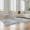 Aegean Elegance Washables Collection Area Rug -  Paros Square Ivory Gray  lifestyle 68