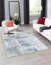 Aegean Elegance Washables Collection Area Rug -  Paros Rectangle Ivory Gray  lifestyle 2