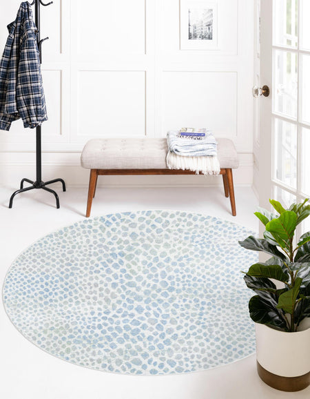 Aegean Elegance Washables Collection Area Rug -  Mykonos