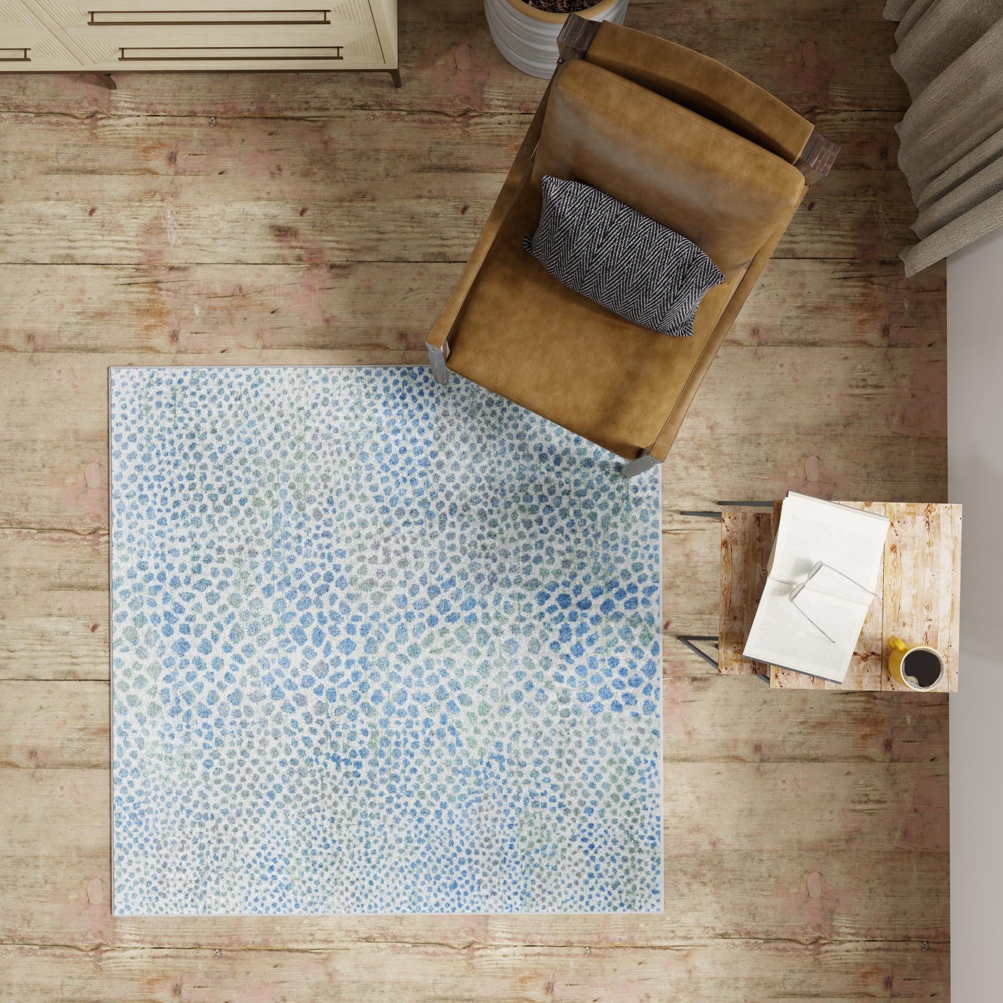 Aegean Elegance Washables Collection Area Rug -  Mykonos