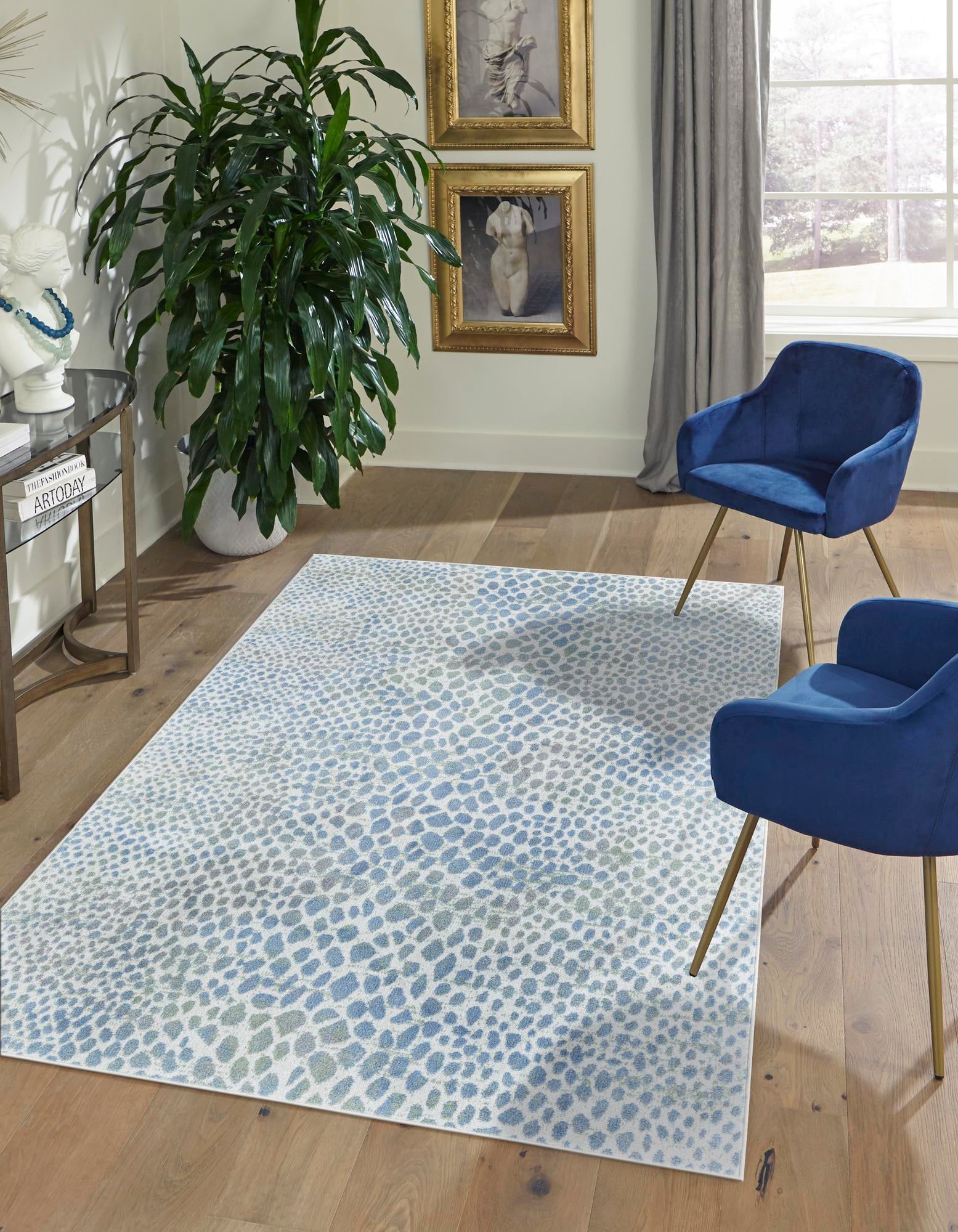 Aegean Elegance Washables Collection Area Rug -  Mykonos