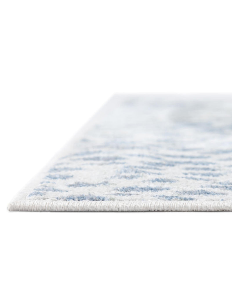 Aegean Elegance Washables Collection Area Rug -  Mykonos Rectangle Ivory Blue  lifestyle 16