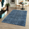 Aegean Elegance Washables Collection Area Rug -  Mykonos Rectangle Navy Blue  lifestyle 42