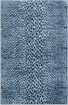 Aegean Elegance Washables Collection Area Rug -  Mykonos Rectangle Navy Blue  lifestyle 3