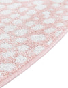 Aegean Elegance Washables Collection Area Rug -  Mykonos Round Rose Pink  lifestyle 80