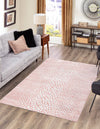 Aegean Elegance Washables Collection Area Rug -  Mykonos Rectangle Rose Pink  lifestyle 5