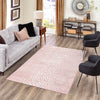 Aegean Elegance Washables Collection Area Rug -  Mykonos Rectangle Rose Pink  lifestyle 41