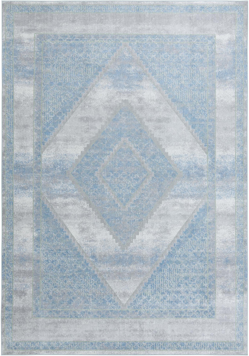 Aegean Elegance Washables Collection Area Rug -  Delos Rectangle Gray Green  lifestyle 3