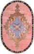 Heritage Elegance Collection Area Rug -  Winterthur (Pink)