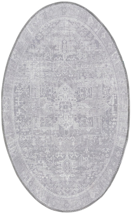 Heritage Elegance Collection Area Rug -  Windsor (Gray)