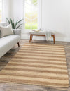 Woven Seaside Jute Collection Area Rug - Nantucket Rectangle Natural Ivory  lifestyle 3