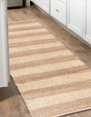 Woven Seaside Jute Collection Area Rug - Nantucket Runner Natural Ivory  lifestyle 57