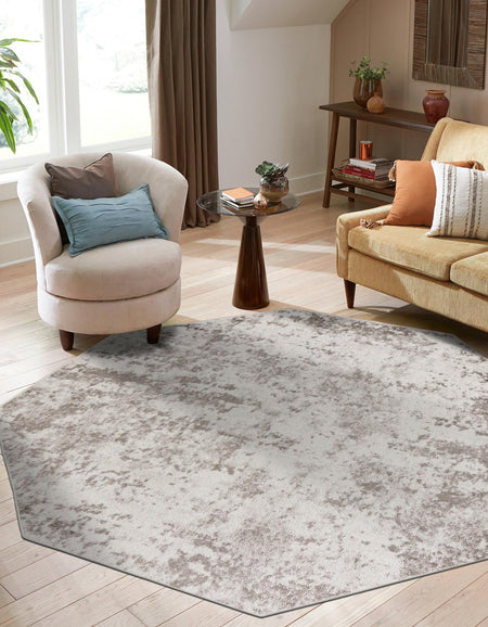 Luminara Sands Collection Area Rug - Serenity (Stone Gray)