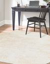 Luminara Sands Collection Area Rug - Serenity (Sand) Octagon Sand  lifestyle 12