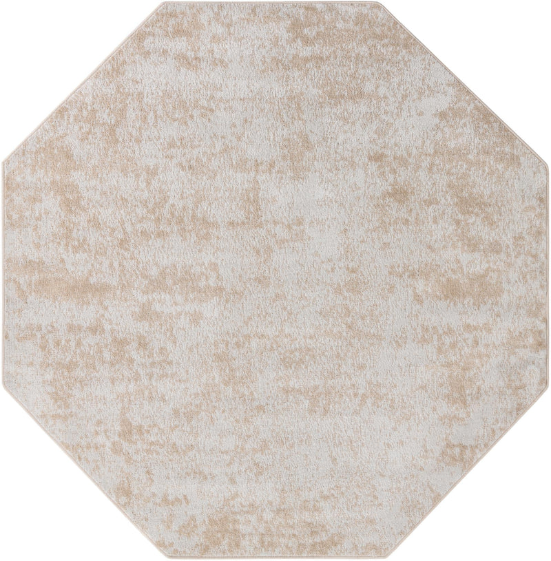 Luminara Sands Collection Area Rug - Serenity (Sand) Octagon Sand  lifestyle 7