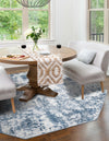 Luminara Sands Collection Area Rug - Serenity (Vintage Blue) Octagon Vintage Blue  lifestyle 28