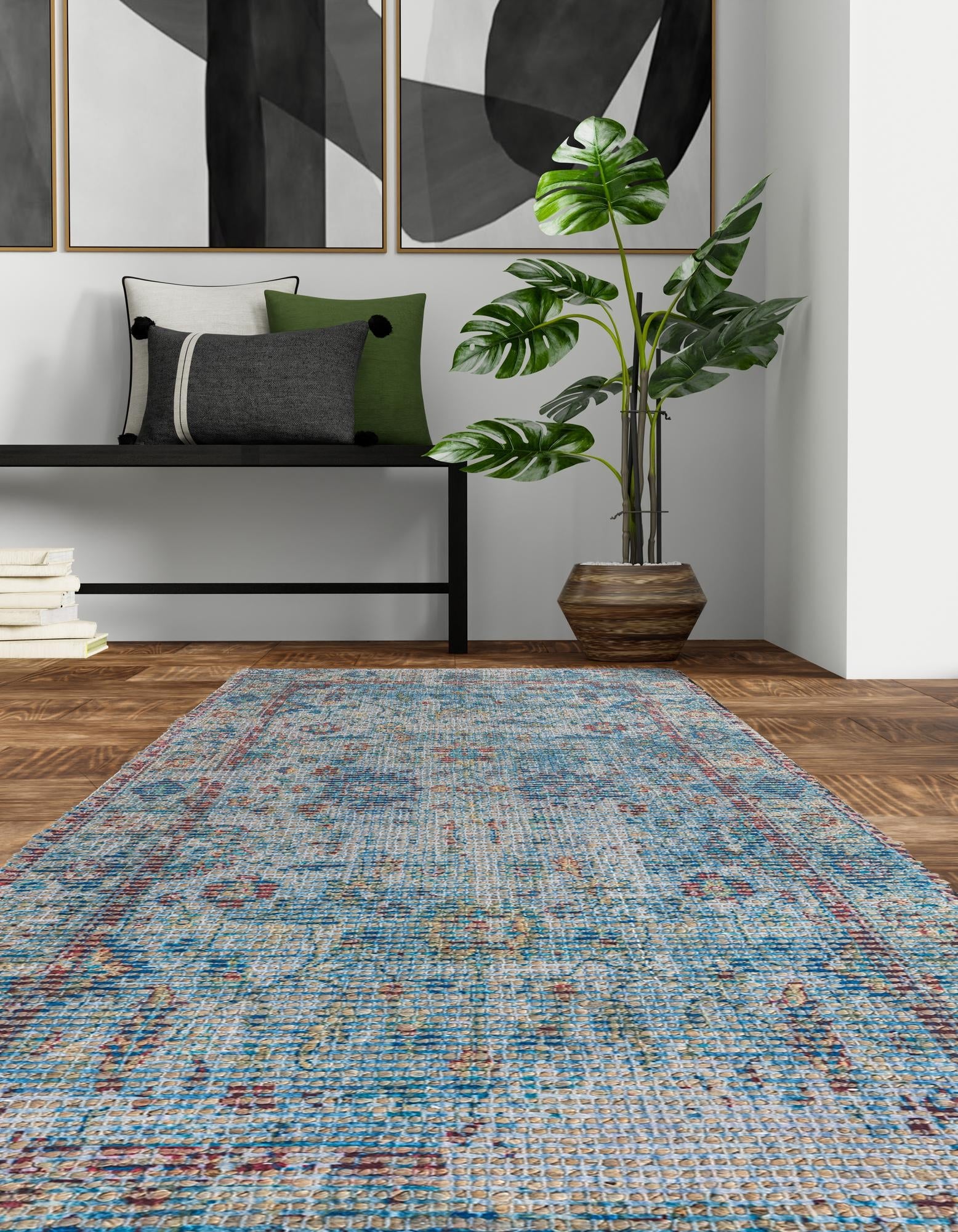 Savannah Threads Collection Area Rug - Tybee