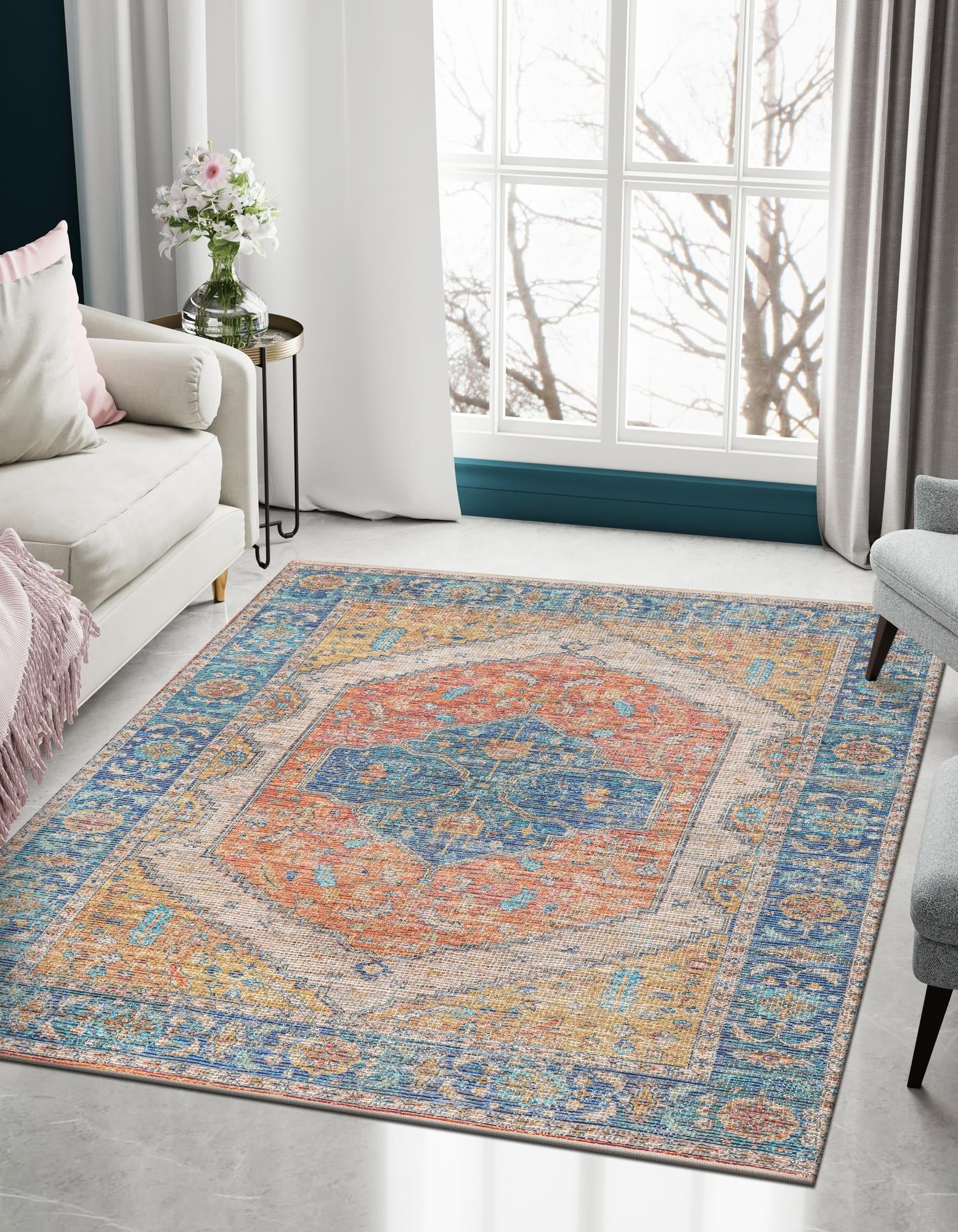 Savannah Threads Collection Area Rug - Charleston