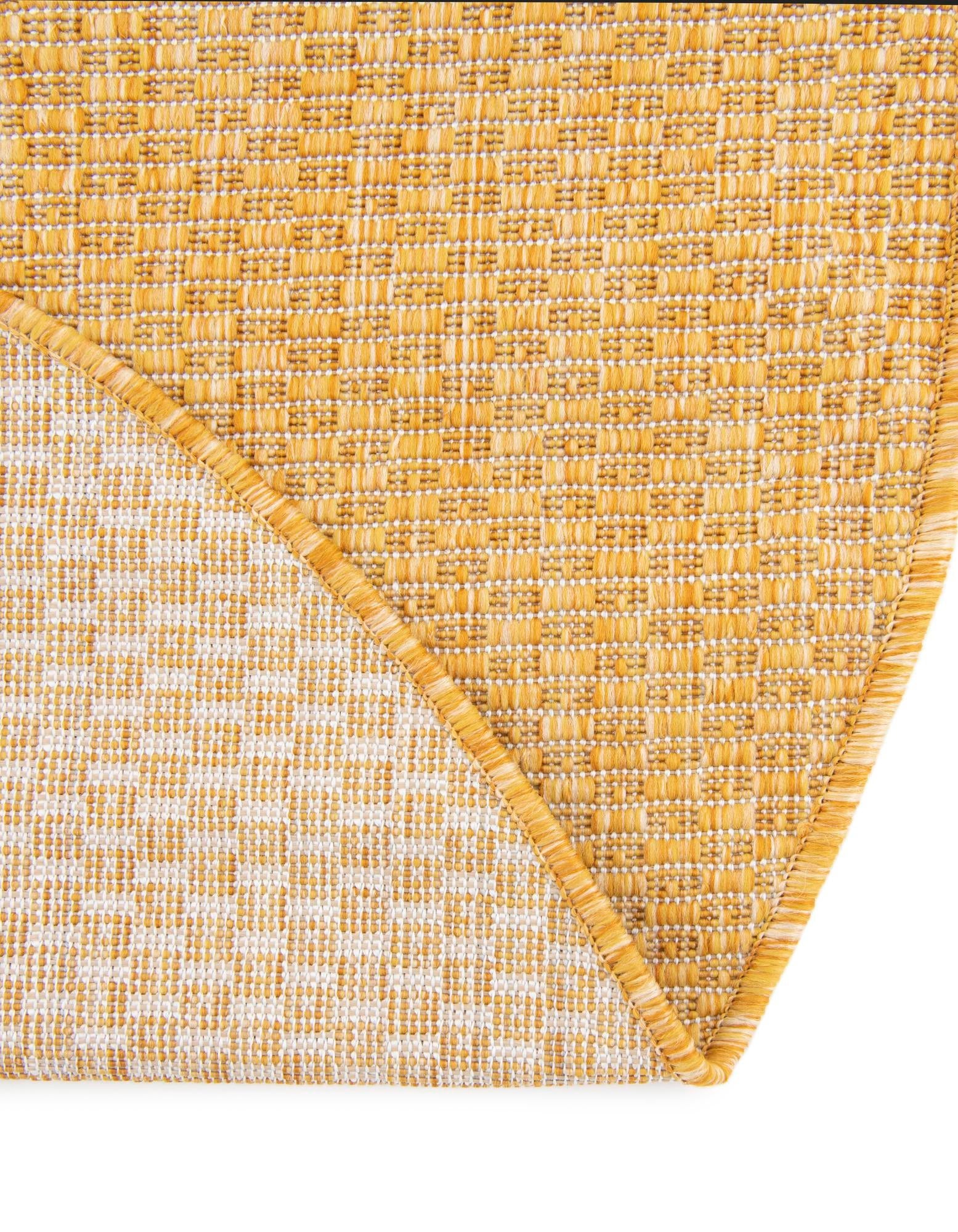 Seaside Serenity Collection Area Rug - Veranda (Corn Harvest Yellow)