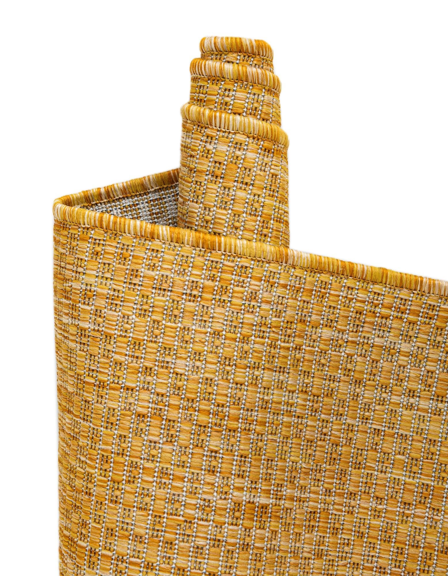 Seaside Serenity Collection Area Rug - Veranda (Corn Harvest Yellow)