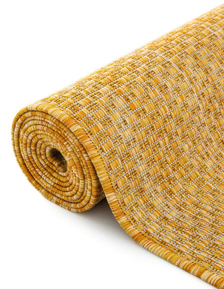 Seaside Serenity Collection Area Rug - Veranda (Corn Harvest Yellow)