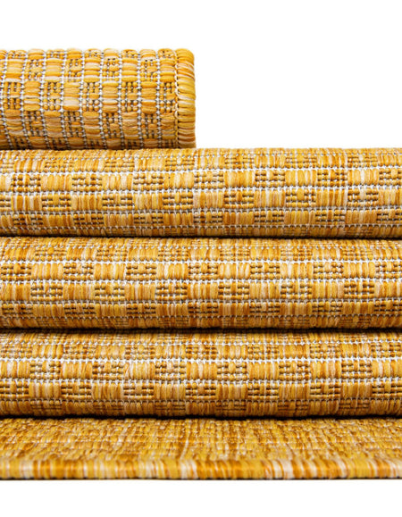 Seaside Serenity Collection Area Rug - Veranda (Corn Harvest Yellow)