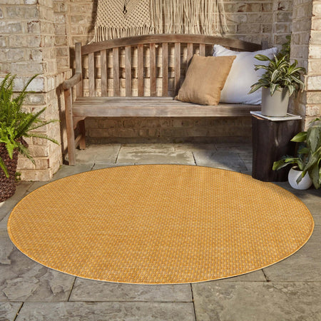 Seaside Serenity Collection Area Rug - Veranda (Corn Harvest Yellow)