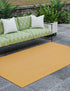 Seaside Serenity Collection Area Rug - Veranda (Corn Harvest Yellow)