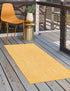 Seaside Serenity Collection Area Rug - Veranda (Corn Harvest Yellow)