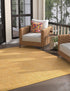 Seaside Serenity Collection Area Rug - Veranda (Corn Harvest Yellow)