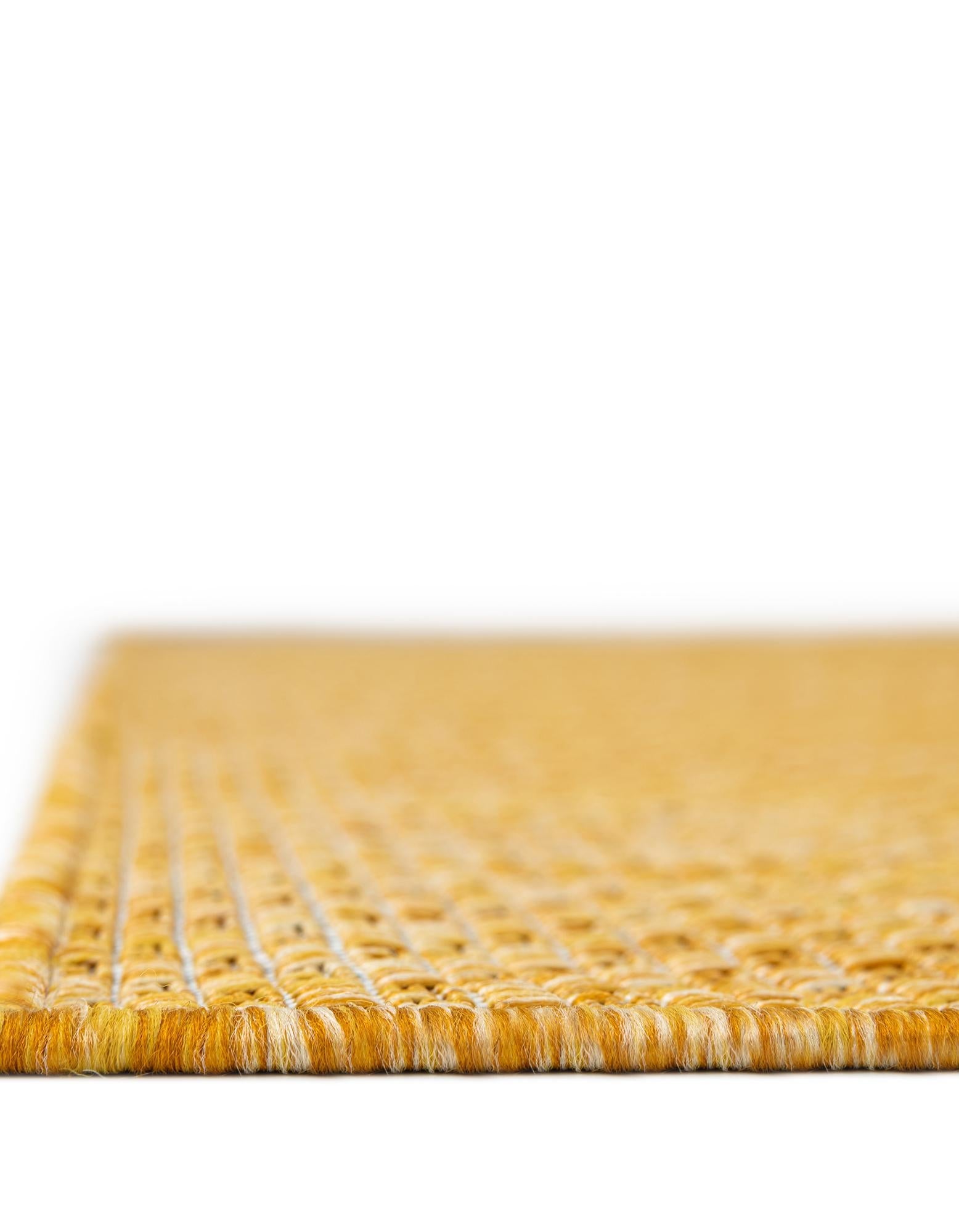 Seaside Serenity Collection Area Rug - Veranda (Corn Harvest Yellow)