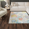 Sorrento Shores Collection Area Rug -  Massa Square Beige  lifestyle 68