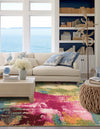 Marrakesh Elegance Collection Area Rug -  Draa Square Multi  lifestyle 47