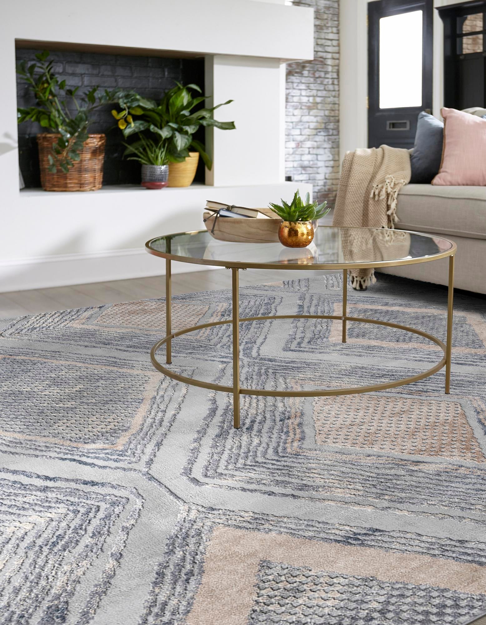 Aegean Elegance Collection Area Rug -  Rhodes