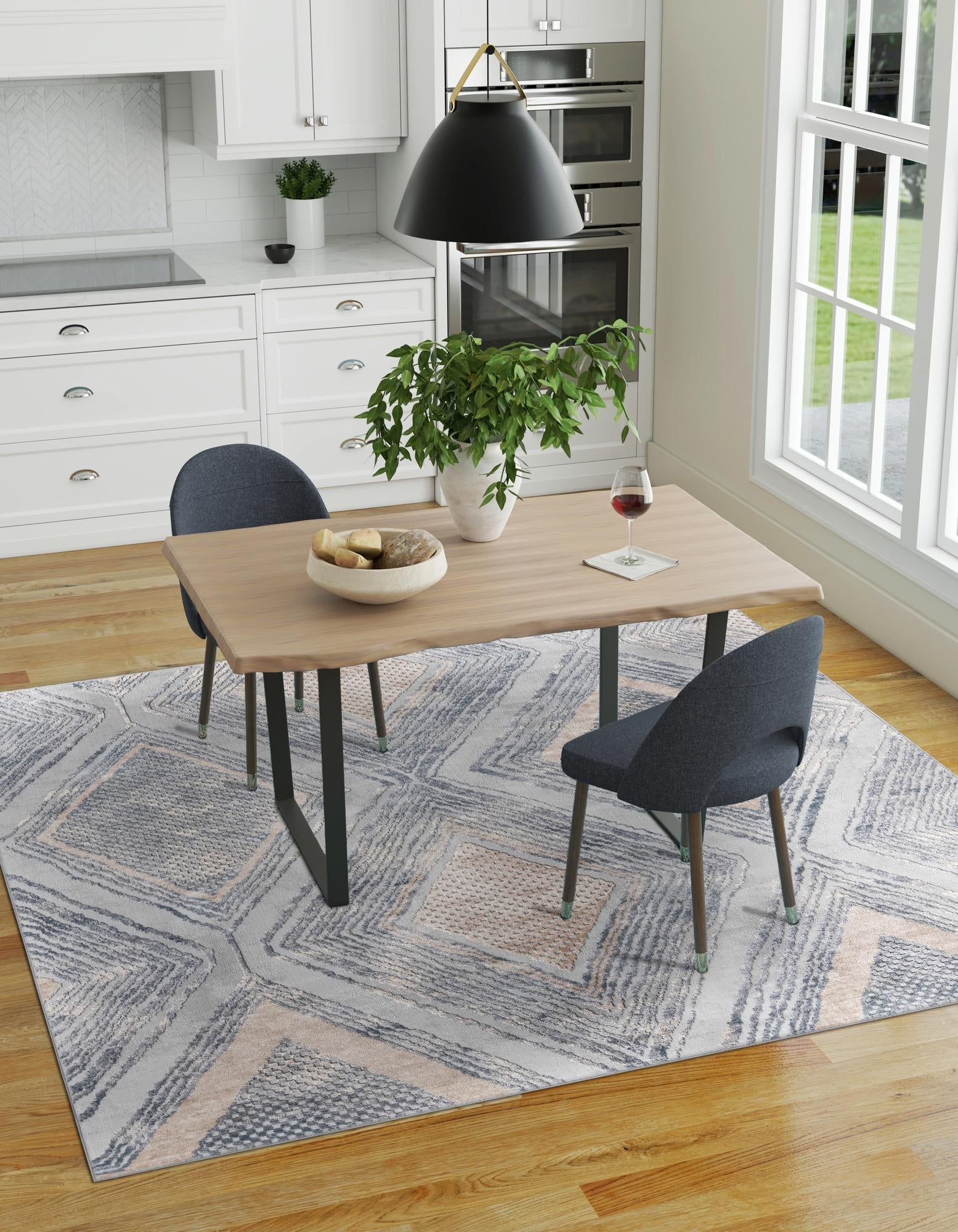 Aegean Elegance Collection Area Rug -  Rhodes