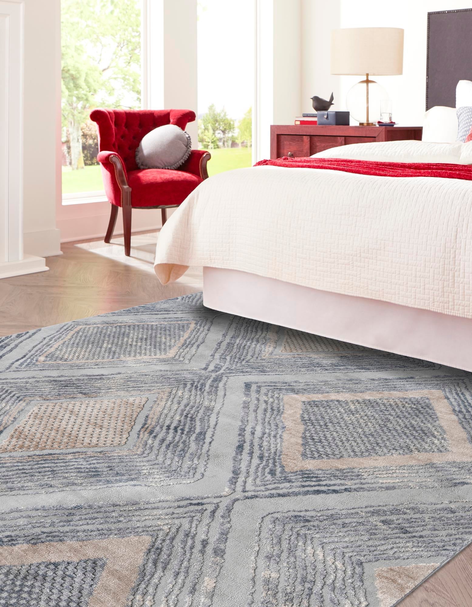 Aegean Elegance Collection Area Rug -  Rhodes